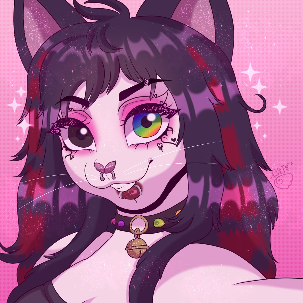 Alaethys's tweet image. Icon for @AlmightyAcey 🖤🖤🖤
Icons like this are open! ^.^
#furry #Emocore