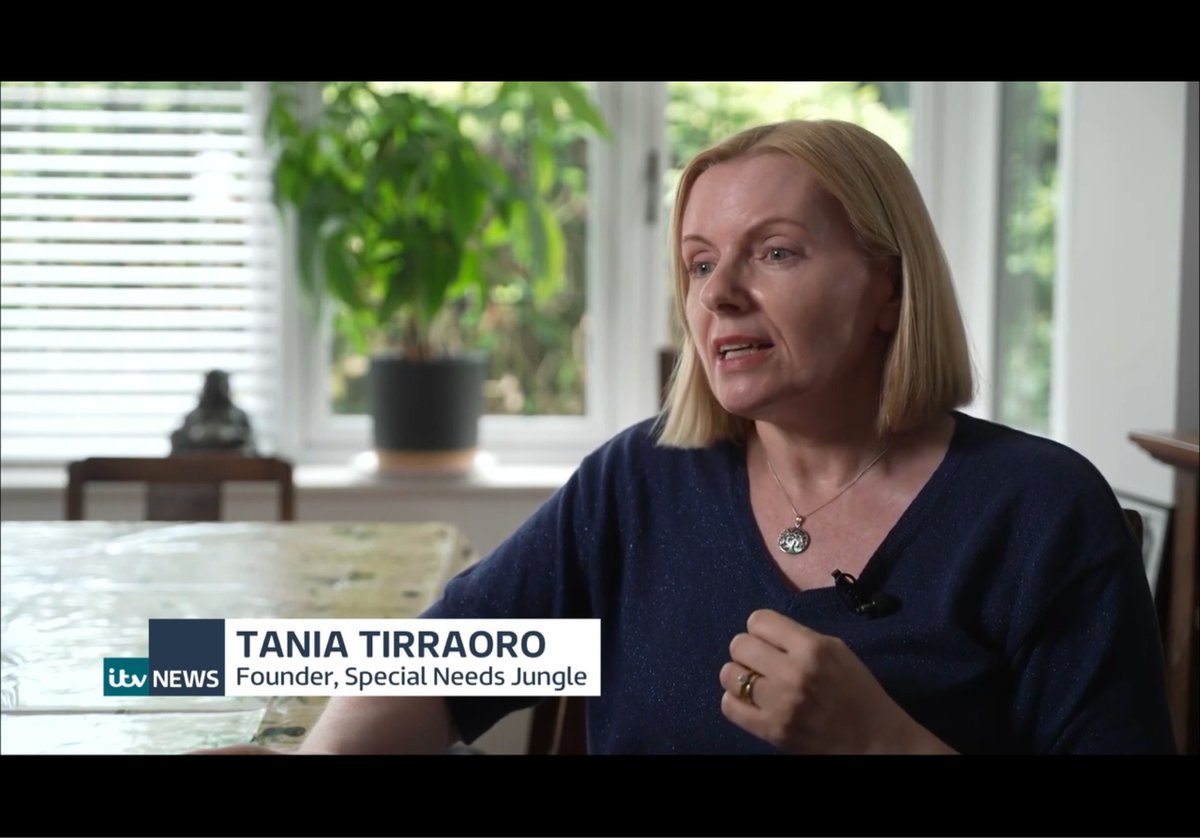 Special Needs Jungle (@spcialndsjungle) on Twitter photo Excluded from primary school aged five: Parents say the SEND system is ‘broken'. Our co-director, Tania Tirraoro is interviewed in this piece from ITV News - itv.com/news/2024-07-2… Excluded from primary school aged five: Parents say the SEND system is ‘broken'. Our co-director, Tania Tirraoro is interviewed in this piece from ITV News - itv.com/news/2024-07-2…
