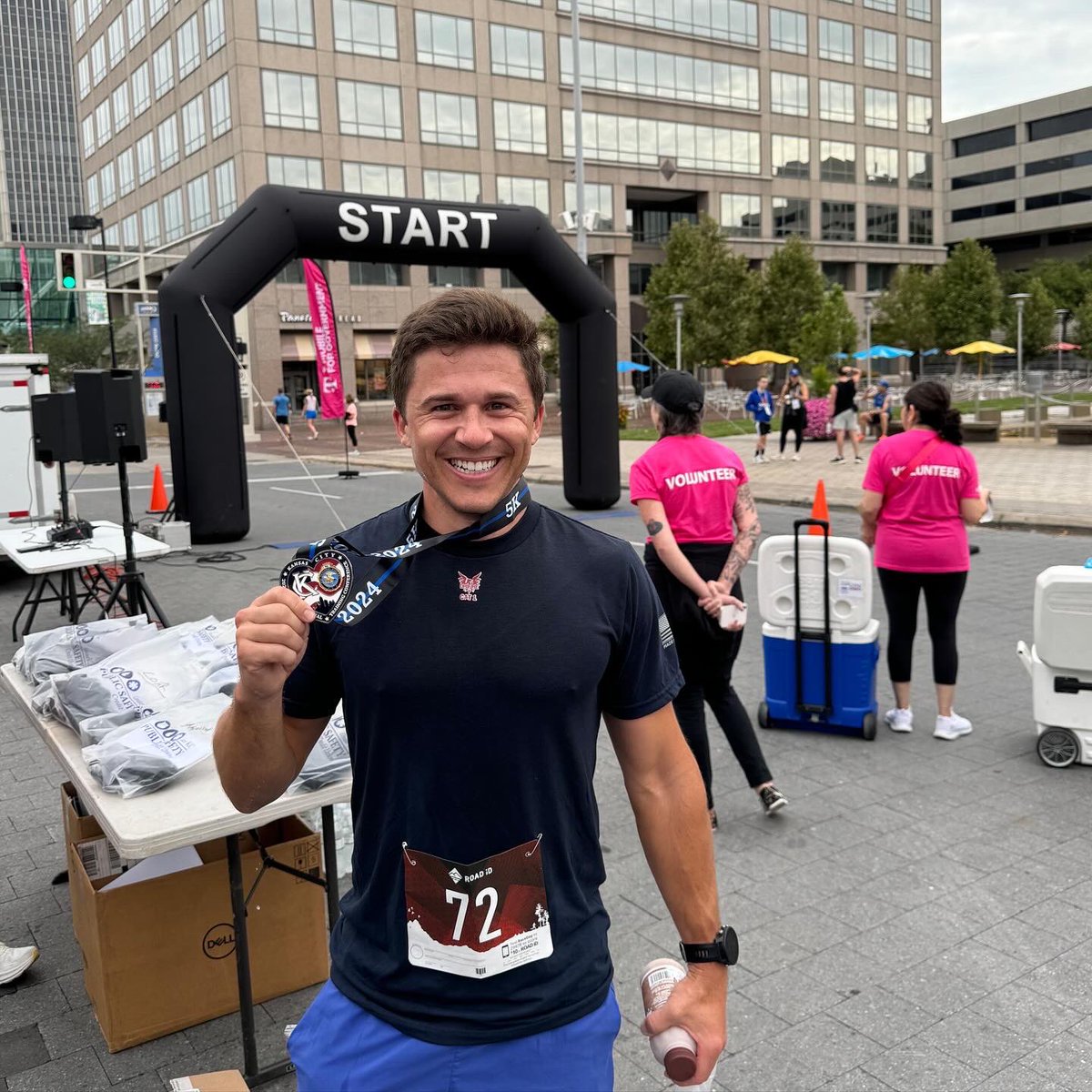 thinkNSA's tweet photo. Big shoutout to Justin Zita!๐โโ๏ธ๐
โจโจHe ran the FBI NAA National Training Conference 5K in Kansas City, proudly wearing the @drifire Phoenix Tee. Great job, Justin!โจโจ#FBINAA #NATC24 #KansasCity #DRIFIRE #OwnEveryMission #MadeintheUSA https://t.co/05GRLGd60E