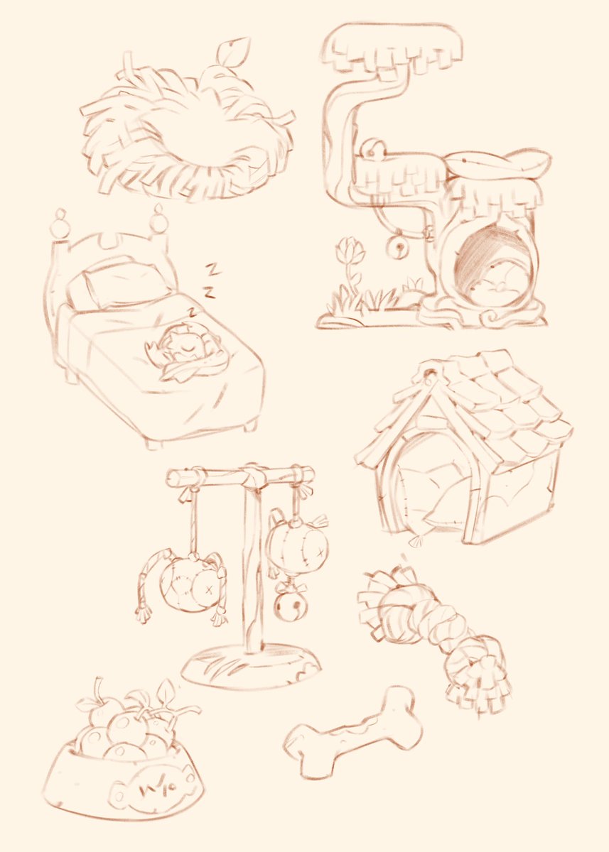 In the course of pet design, I got to pitch a bunch of ideas about potential pet utility! Different pie-in-the-sky ways we could potentially explore, to fit pets into existing systems! They were fun conversation starters, even if a lot of them were taller asks than I realized 😅