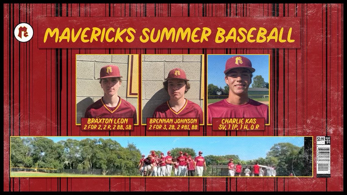 We pull off a 6-5 victory in our opening game. Good team win and ready to go to work tomorrow at 11:15 for game 2. #gomavs