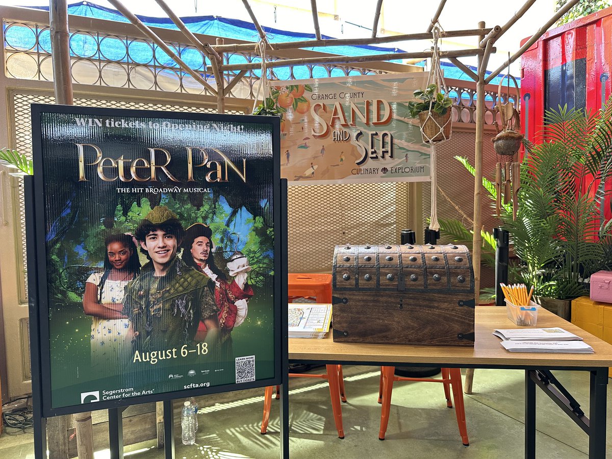 Join the adventure and participate in our exciting scavenger hunt at Orange County Sand and Sea in the OC Promenade for your chance to win tickets Peter Pan at the Segerstrom Center for the Arts! 🌟🏆