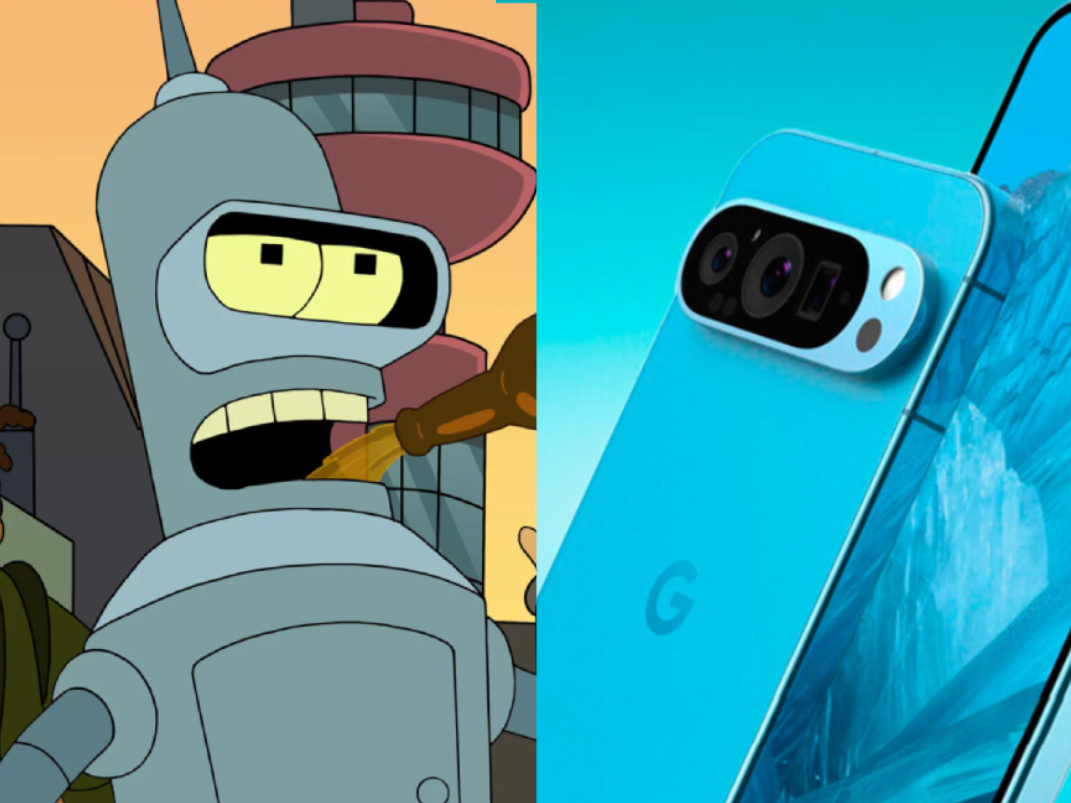 Is it just me? #pixel9 #bender #futurama
