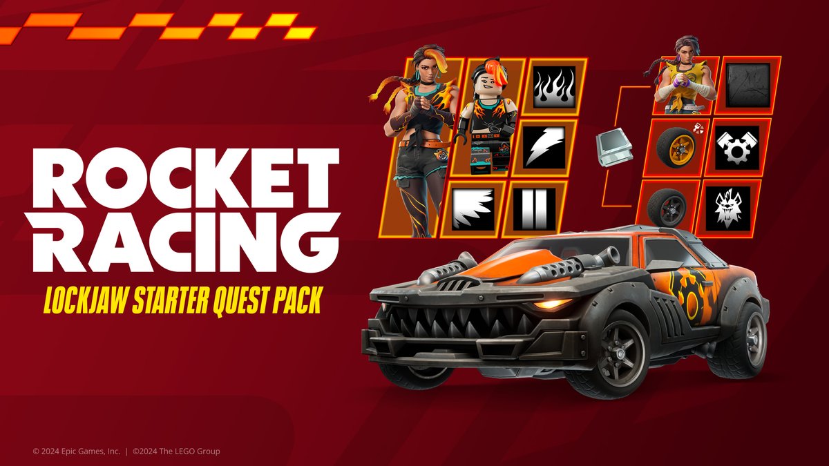 You’re gonna lava this ☄️

Start your engines with the Lockjaw Starter Quest Pack, available now in the Shop!