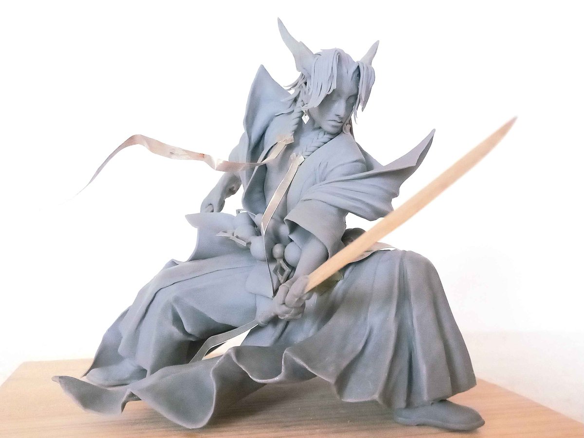 Zanafia_'s tweet photo. All that was left was to create the hair and add the ribbons to his braids, and the sculpture is complete
13/13
https://t.co/vQkLNceKIp https://t.co/so8rUDWrtD