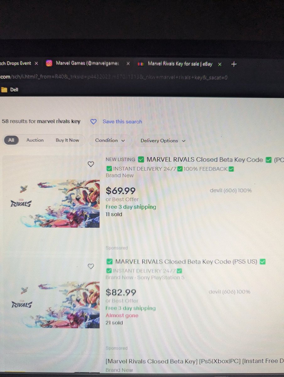 baggelrock's tweet photo. @MarvelGames this is what your drop method has resulted in btw https://t.co/Dj7th4HPg3
