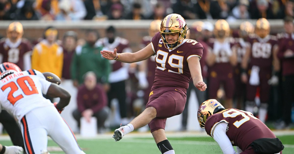 GopherNation's tweet image. Reigning Big Ten Kicker of the Year Dragan Kesich adds a new job duty: Gophers social media liaison startribune.com/gophers-footba…