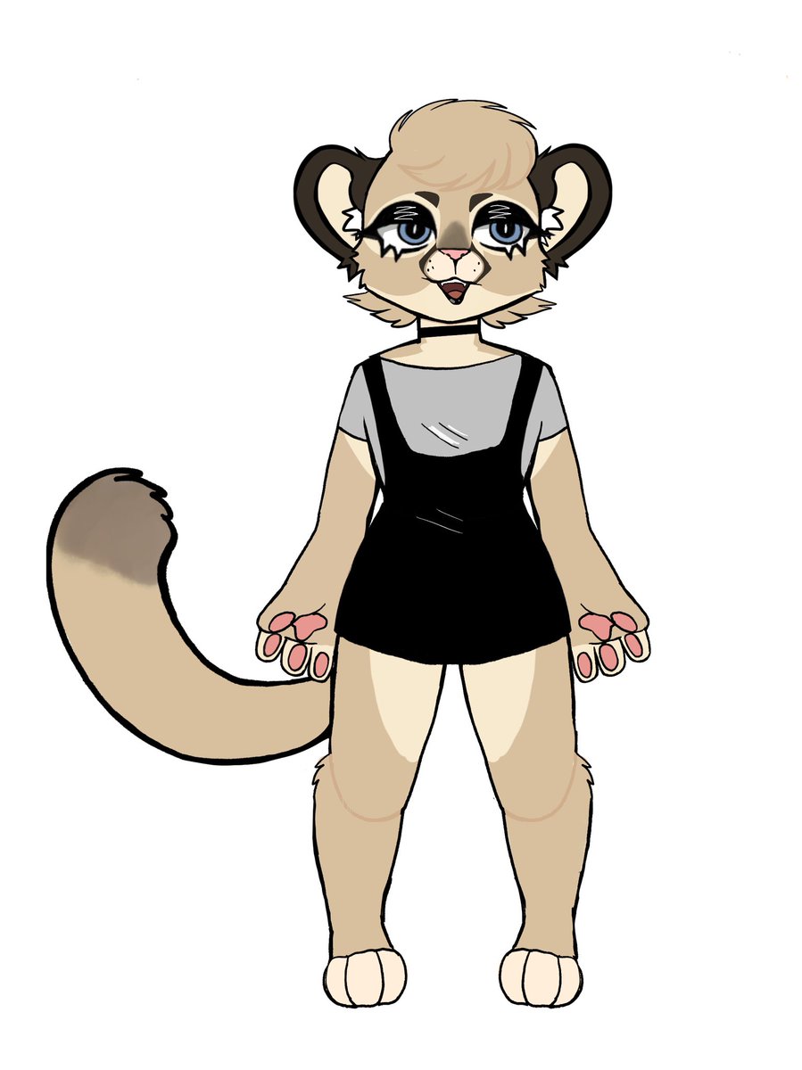 Also here’s a reference of my self sona.
#furryart #furryfandom #selfsona