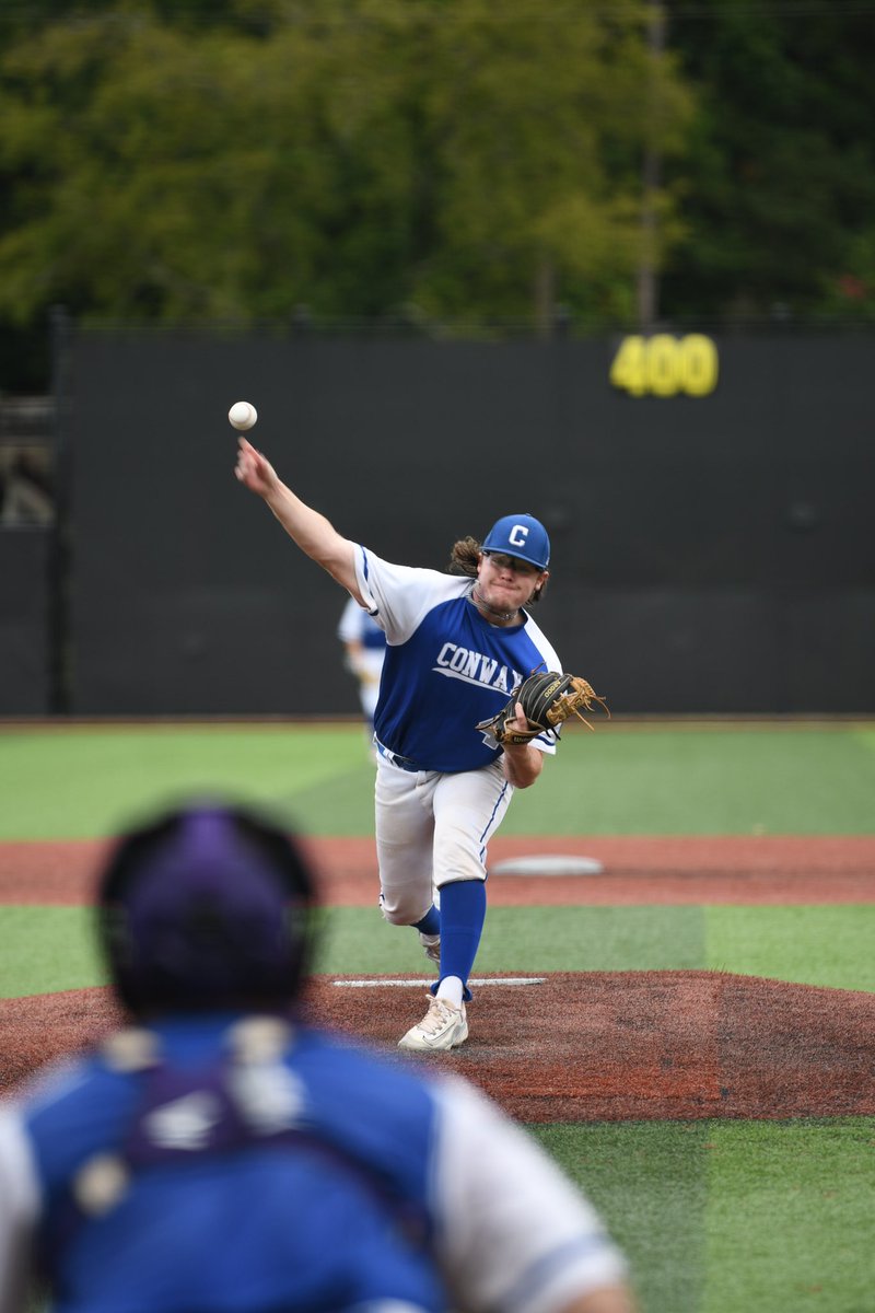 Conway American Legion Baseball (@conwaylegion) on Twitter photo Conway 8 - Paragould 4
<a href="/PeytonCoffman5/">Peyton Coffman</a> earned the win for Conway Legion 19U allowing 5H, 2ER, 7K, 1BB. James collected the save.
Conway amassed 13 hits in the game. Zachary led with three hits in four at bats. Carner, Kordsmeier, Ruby, and Berry each collected multiple hits. Conway 8 - Paragould 4
<a href="/PeytonCoffman5/">Peyton Coffman</a> earned the win for Conway Legion 19U allowing 5H, 2ER, 7K, 1BB. James collected the save.
Conway amassed 13 hits in the game. Zachary led with three hits in four at bats. Carner, Kordsmeier, Ruby, and Berry each collected multiple hits.
