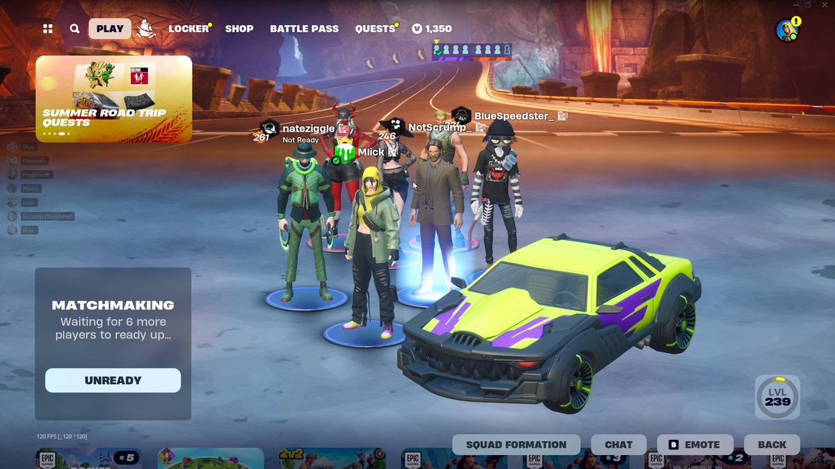 fortnite released a skin so bad it has our asses actually playing rocket racing