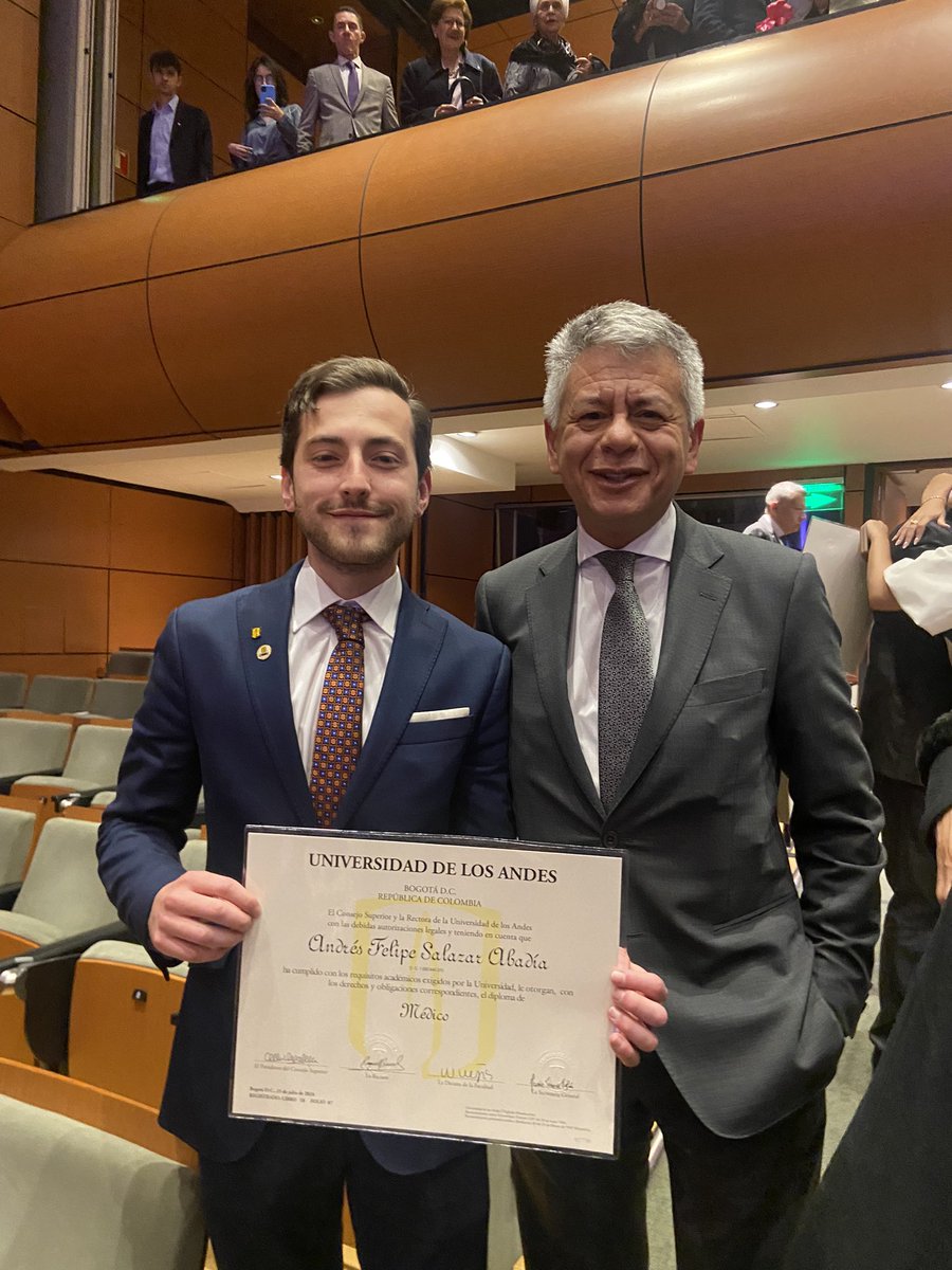 LabCBMU (@labcbmu) on Twitter photo Felicitaciones doctor Andrés Felipe Salazar <a href="/andresalazarab/">Andrés F. Salazar A.</a>, el paso inicial para una gran futuro en neurocirugía <a href="/LabCBMU/">LabCBMU</a> <a href="/MediUniandes/">Facultad de Medicina - Universidad de los Andes</a> 💛🐐 Felicitaciones doctor Andrés Felipe Salazar <a href="/andresalazarab/">Andrés F. Salazar A.</a>, el paso inicial para una gran futuro en neurocirugía <a href="/LabCBMU/">LabCBMU</a> <a href="/MediUniandes/">Facultad de Medicina - Universidad de los Andes</a> 💛🐐