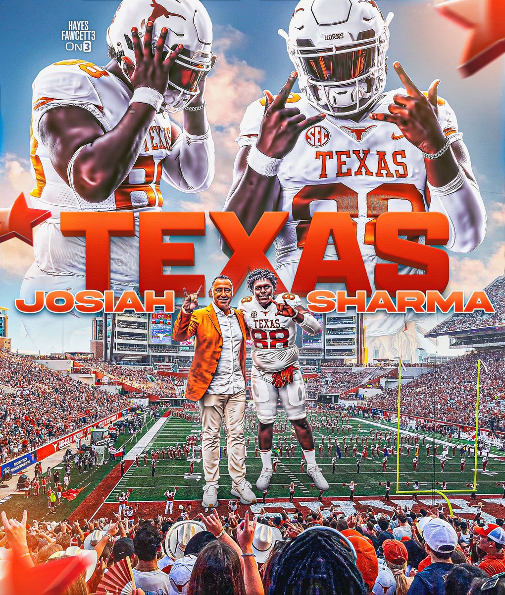 BREAKING: Four-Star DL Josiah Sharma has Flipped his Commitment from Oregon to Texas!

The 6’4 320 DL from Sacramento, CA had been Committed to the Ducks since June

Ranked as a Top 150 Recruit in ‘25 (per On3)

on3.com/db/josiah-shar…