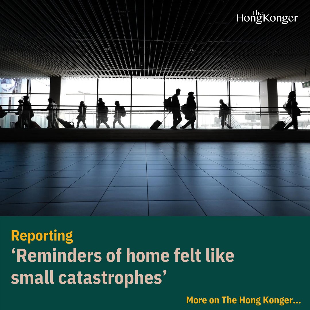 HongKongerWorld's tweet photo. Reporting | Migratory grief can stir panic, anxiety and guilt, but amid disintegrating memories can evolve into the urge to preserve home in whichever ways one remembers it
by @aimenlau
π Read more: https://t.co/2F0pBrIOhi
#MigratoryGrief #HongKongDiaspora #ExileAndIdentity https://t.co/jH43Wc2nsX