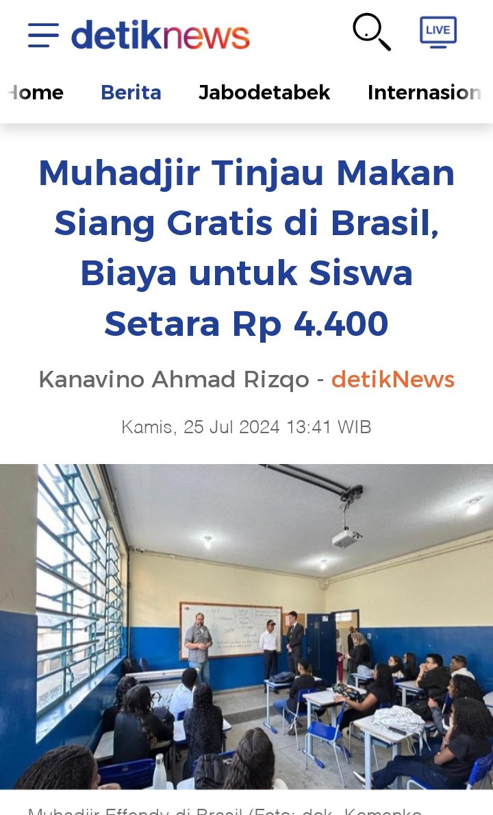 Kira kira anak cucu Muhadjir sanggup gak makan siang seharga Rp4.400????
DIJAMIN MENCRET2...!