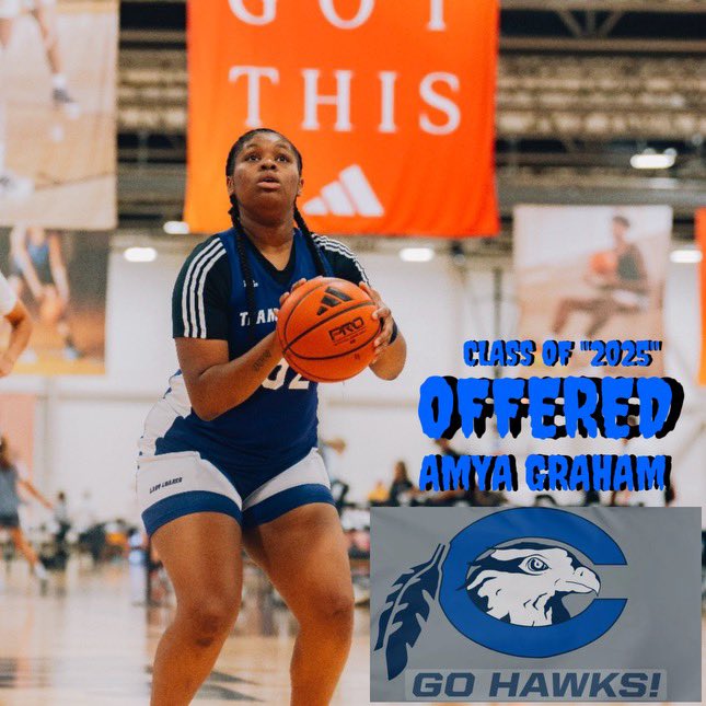 Blessed to announce that I just received my 1st offer from Chowan University! Go Hawks!