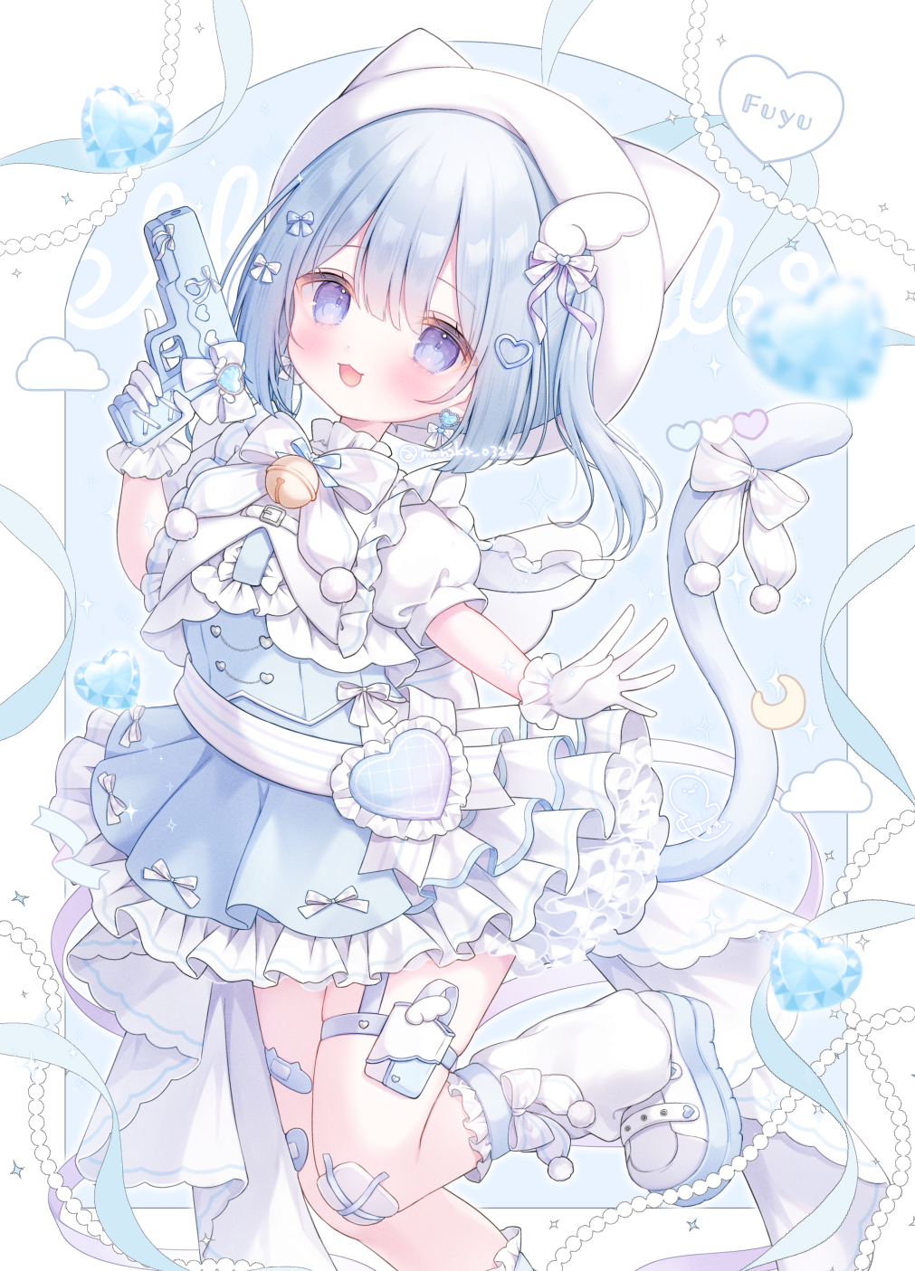 おもちもなか A3タペストリー 未開封 魔法少女 もなかちゃん くち