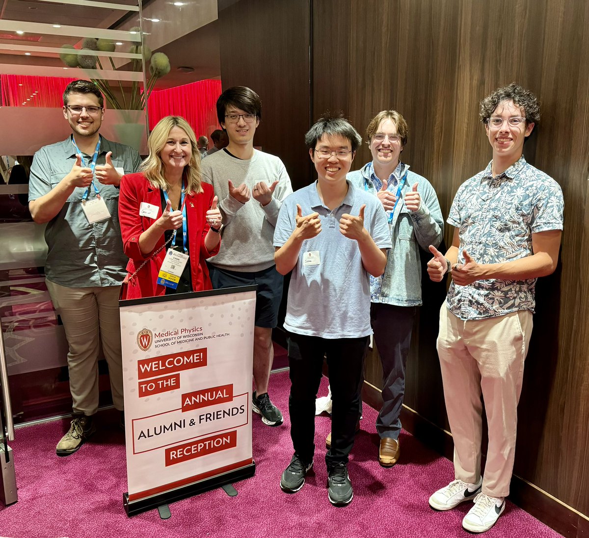 Dr. Carri Glide-Hurst (@cglidehurst) on Twitter photo Scenes from #AAPM2024 <a href="/wiscmedphys/">UW-Madison Department of Medical Physics</a> alumni event! Our fearless leader @BrianPogue19 welcomed new faculty <a href="/AKhan_medphys/">Ahtesham (Ash) Khan</a> in metrology & Alisa Walz-Flannigan to lead #MedPhys imaging residency! Attendees ranged from summer undergrad ASSURE students to emeritus profs! 💫 #OnWisconsin Scenes from #AAPM2024 <a href="/wiscmedphys/">UW-Madison Department of Medical Physics</a> alumni event! Our fearless leader @BrianPogue19 welcomed new faculty <a href="/AKhan_medphys/">Ahtesham (Ash) Khan</a> in metrology & Alisa Walz-Flannigan to lead #MedPhys imaging residency! Attendees ranged from summer undergrad ASSURE students to emeritus profs! 💫 #OnWisconsin