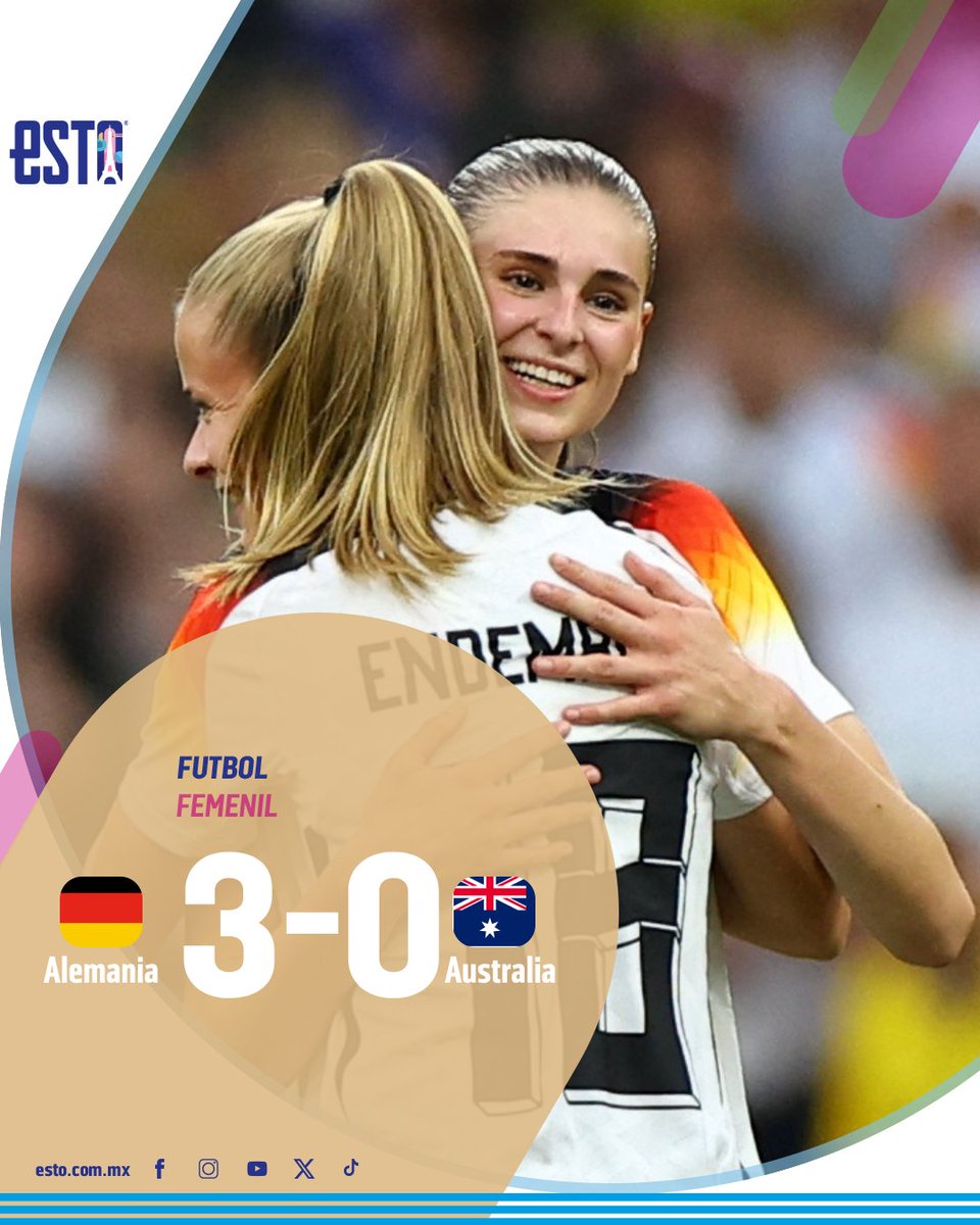 estoenlinea's tweet photo. ¡Por si te lo perdiste! 👀

Aquí te dejamos todos los resultados que se dieron hoy en el Futbol Femenil en los #JuegosOlímpicos de #Paris2024. La campeona del mundo, España, comenzó con el pie derecho su participación ⚽👩🏻👀

👉🏻 https://t.co/Yl21pXub8J https://t.co/m5CmS1w1nl