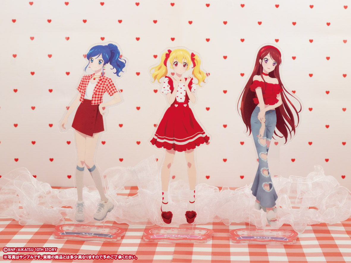 ✨サンプルのご紹介✨ □2024年8月発売予定 アイカツ！ ～Girly RED