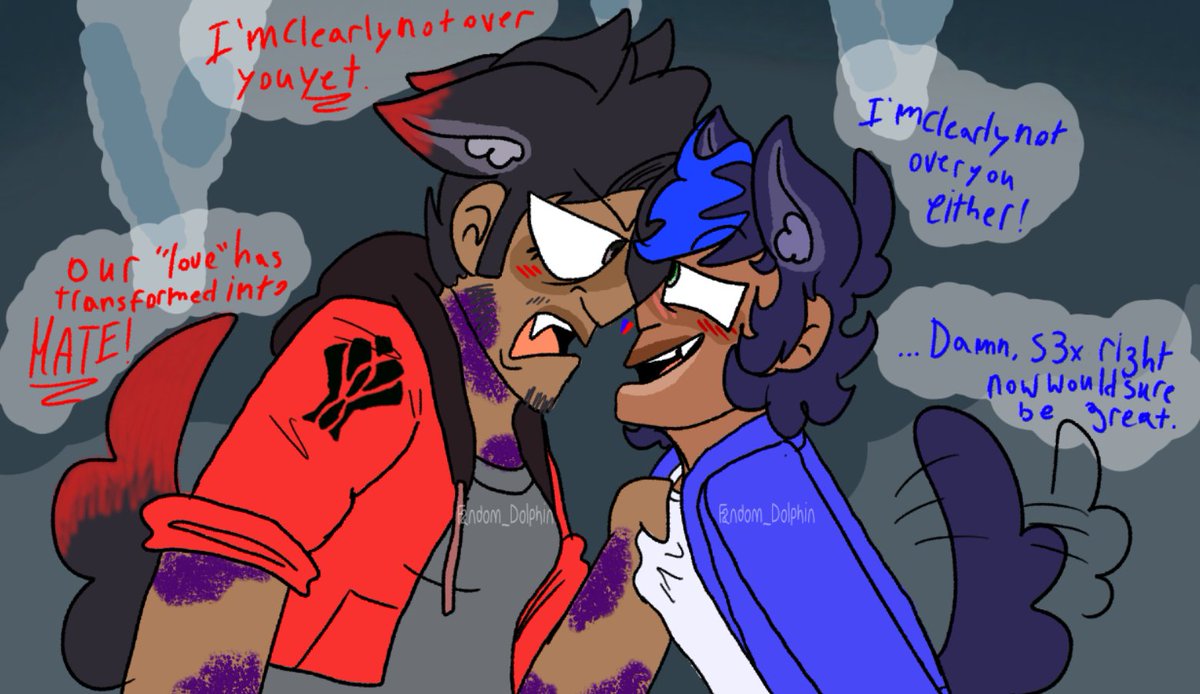 Fandom_Dolphin's tweet photo. #aphtwt #AphmauFanart #Einron
I love toxic yaoi!!! Hehehehehe- https://t.co/0lNTJxCInO