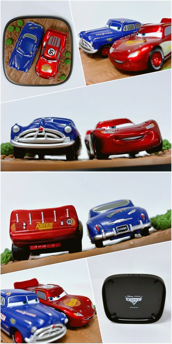 Disney PIXER シーンフィギュア カーズ Happyくじ D賞 Happyくじ / PIXAR 2025」D賞の「シーンフィギュア『カーズ