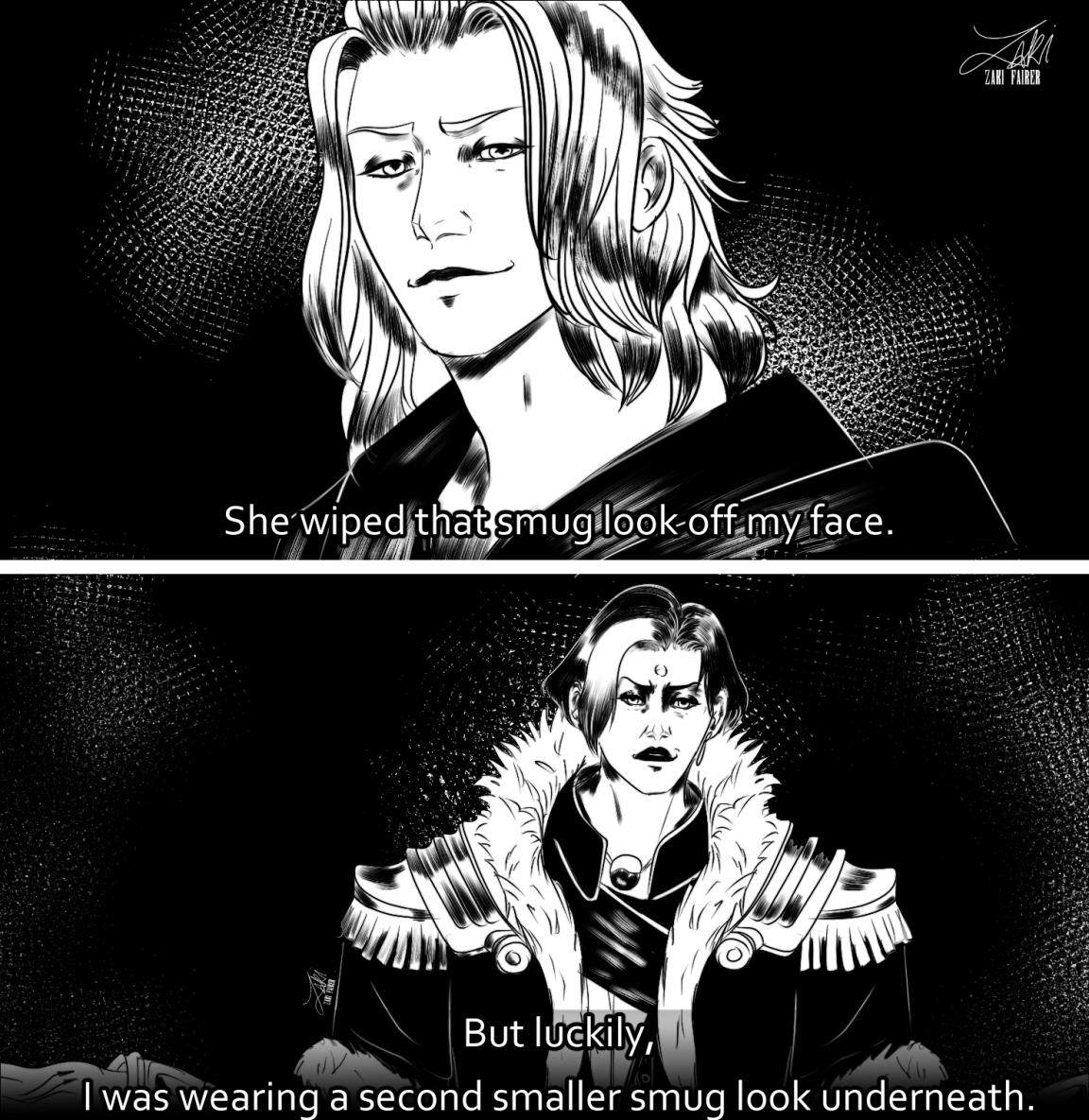 ZFairer's tweet image. This is the funniest joke I've ever made about Emet-Selch and I forgot I made it