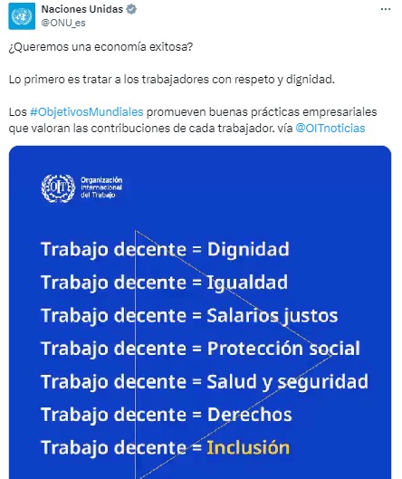 Por trabajo digno en <a href="/Crezcamos/">Crezcamos</a> voy a la huelga #VotacionAHuelgaEnCrezcamos  <a href="/trabajodecente/">Trabajo Decente</a>
<a href="/JUANBROSADO/">JUANBROSADO</a> <a href="/ENSColombia/">ENSColombia</a> <a href="/RTVCnoticias/">RTVC Noticias</a> <a href="/NoticiasUno/">Noticias Uno</a> <a href="/TropiBogota/">Tropicana Colombia</a> <a href="/infopresidencia/">Presidencia Colombia 🇨🇴</a> <a href="/ONU_es/">Naciones Unidas</a>