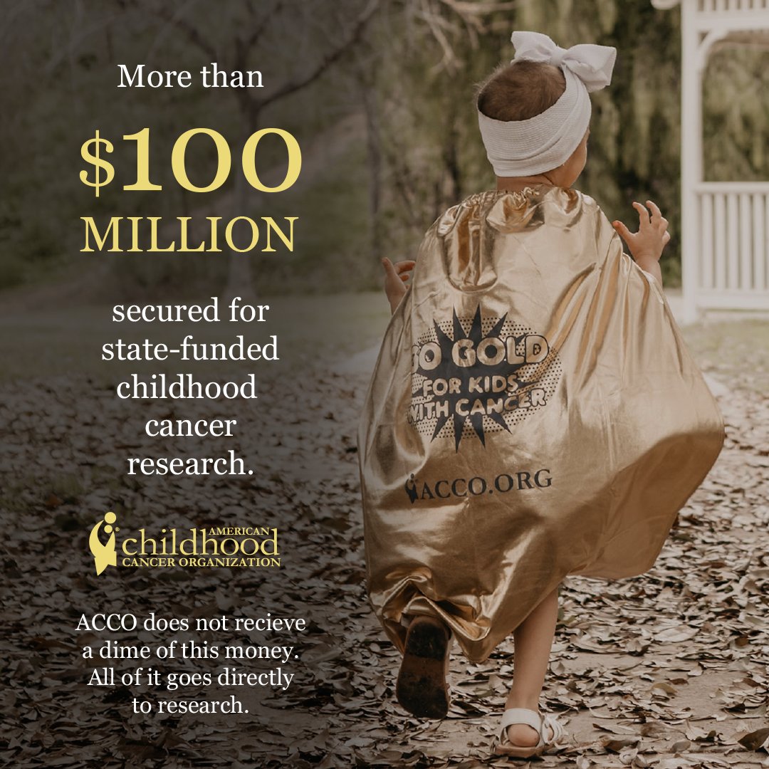 American Childhood Cancer Organization tweet media