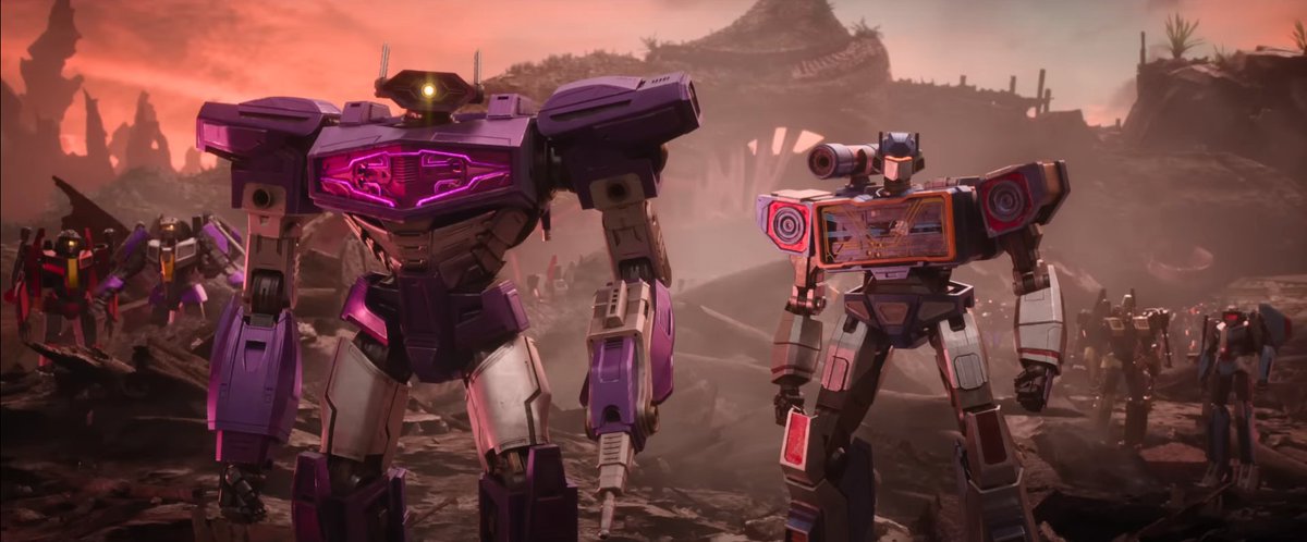 SOUNDWAVE AND SHOCKWAVE in TRANSFORMERS: ONE!

Skywarp Cameo!