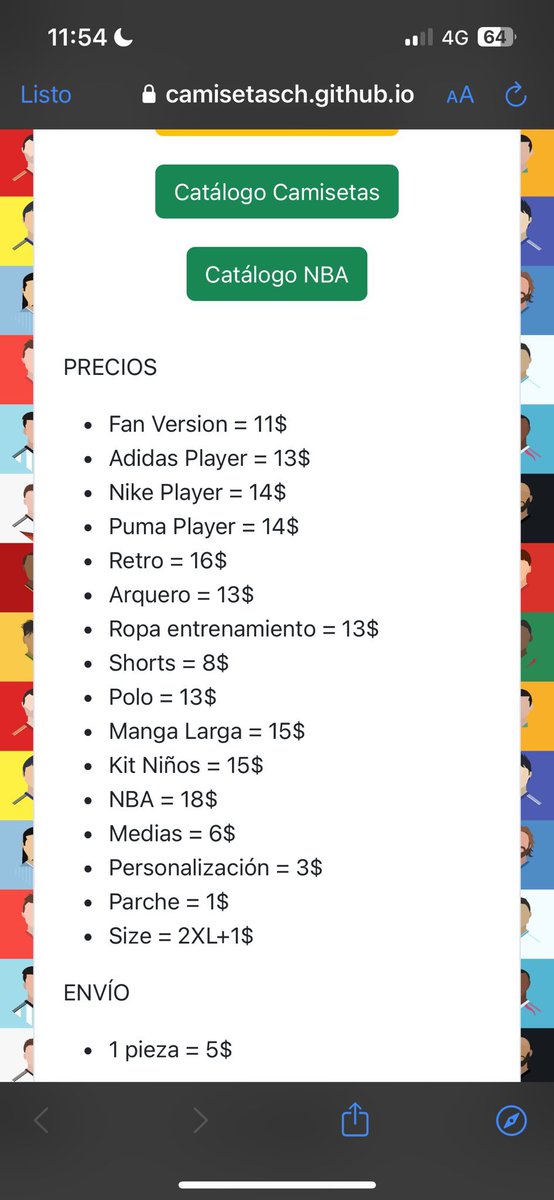 Lista de precios de Liu.

De paso agradezco a <a href="/LuisM_1924/">C8</a>, de quien es la guía original que utilice para comprar en esta ocasión.
