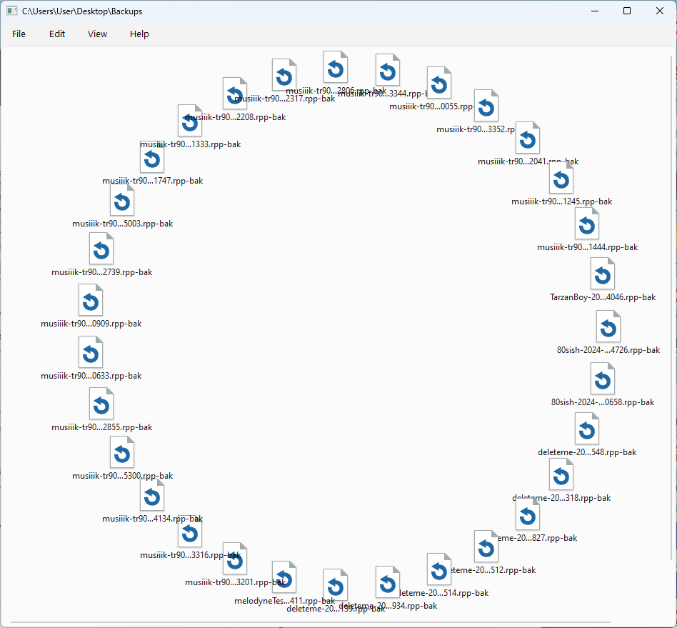 probonopd's tweet photo. Always wanted to be able to arrange things nicely like the Mac can. Unfortunately, most open source file managers don't allow for this. For those of us whose brains work visually, being able to arrange the files on the computer spatially is a big deal! #LinuxUsability https://t.co/S7jALwUsIL