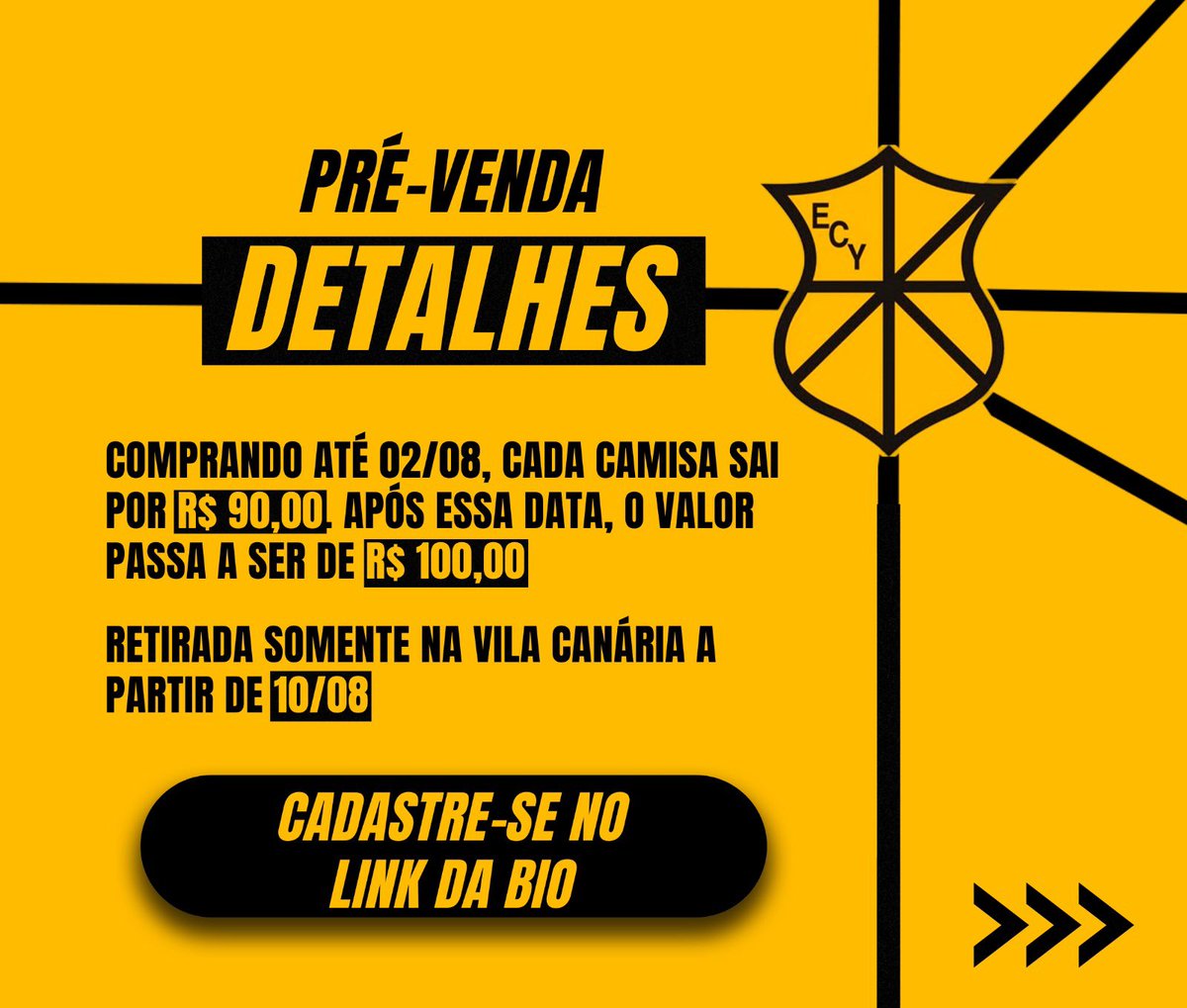 ypirangaoficial's tweet photo. Quer comprar a camisa do Mais Querido?
 
É só preencher o formulário que tá no link da nossa bio e realizar o pagamento via PIX através da chave: clubeypiranga@uol.com.br https://t.co/tMTvgvjGRE