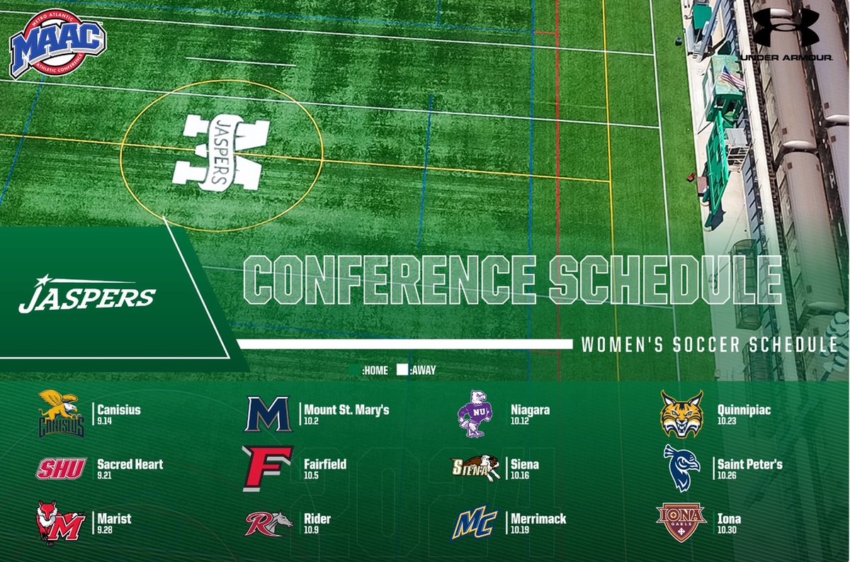Hey <a href="/MAACSports/">MAACSports</a>, <a href="/JaspersWSOC/">Manhattan Women's Soccer</a> are ready to run it back💪🏻

Stay tuned for <a href="/JaspersWSOC/">Manhattan Women's Soccer</a> full schedule release!