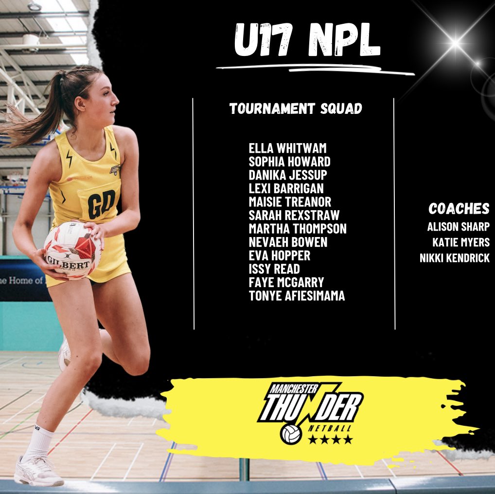 Manchester Thunder Performance Pathway tweet media