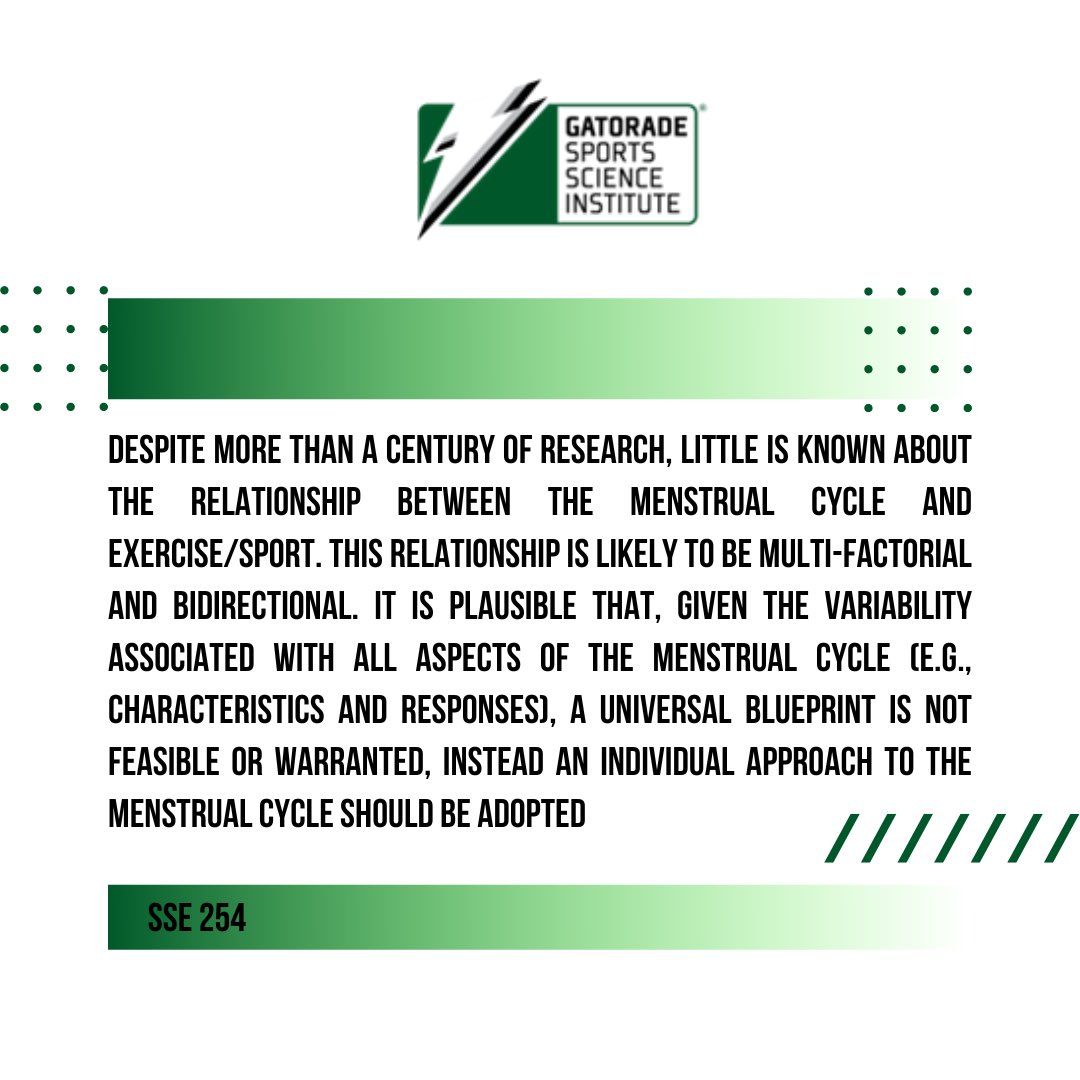 The new #GSSI Sport Science Exchange (SSE) article by <a href="/ElliottSale/">Kirsty Sale</a> discusses the history of hormones, and how they impact the female athlete. Learn more about the latest research and the efficacy of cycle phase-based training programs. Read for free here bit.ly/3A6ab0y
