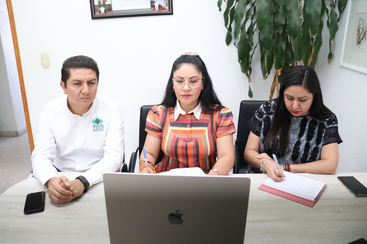 TEEOax's tweet photo. 🗣️Las audiencias de oídas son acciones positivas que dan cumplimiento a la obligación de transparencia, así como, a la promoción y garantía de los derechos. El Pleno del #TEEO recibe a diario a ciudadanas y ciudadanos, quienes expresan sus argumentos. #Oaxaca #TribunalAbierto https://t.co/RgMrkxYeqM