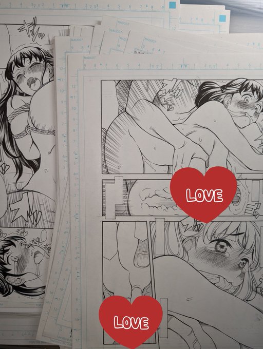 夏コミ新刊進捗。
全ページベタ塗りまで終了しました。あとはトーン貼りですが、ちょっと中断して、只今表紙の方にかかっています。
お昼頃までには終わらせたいですね😅💦 