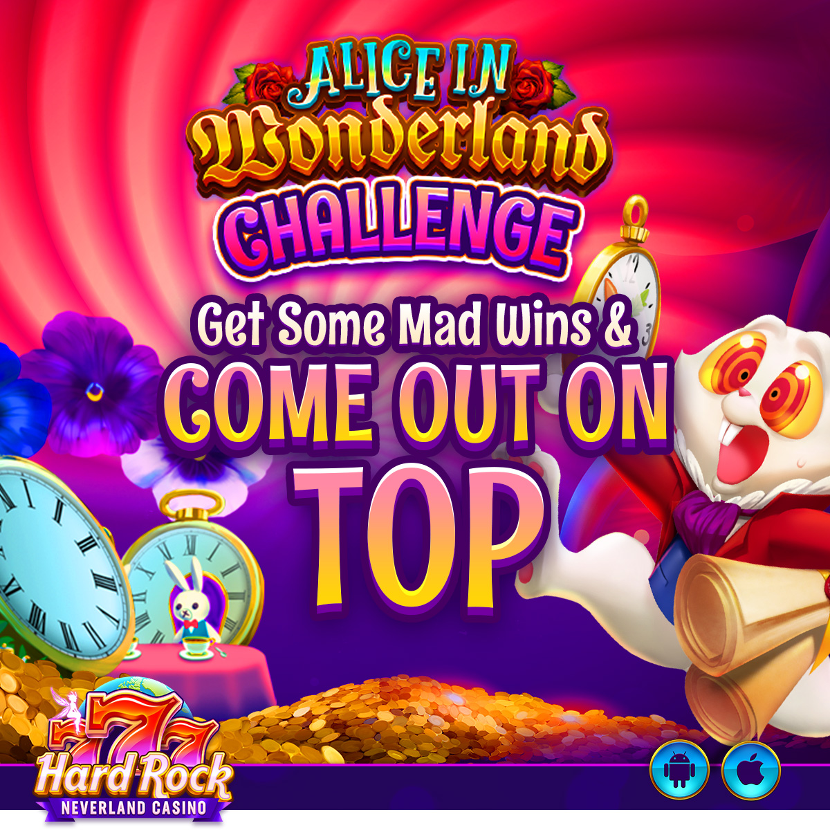 Neverland Casino on X We've got FREE Coins, just for you! 😍 🤔 Which