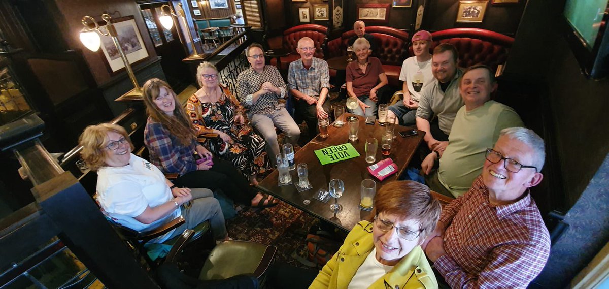Every last Thursday of the month we have Green Drinks for members to meet up, chat and get to know each other 🍻

We had another successful session this evening at The Brewery in Whitley Bay. Thanks for those who came 💚

Looking forward to the one in Monkseaton next month 🔜
