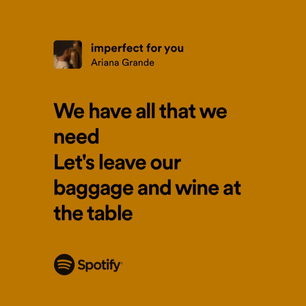 lyricswithari's tweet photo. ariana grande / imperfect for you https://t.co/jiShYKtcqh