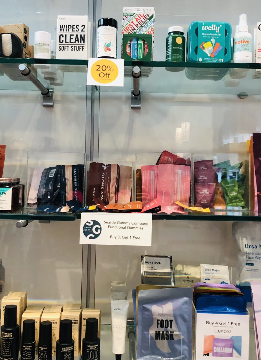 SeattleGummy's tweet image. Check out these amazing functional gummies at Xpress Spa store if you're passing through Salt Lake Airport! From Immunity Shots to Electrolyte Gummies, Sumner Shots, and more—boost your health on the go! ✈️🍬 #HealthyTravel #FunctionalGummies #SaltLakeAirport #caffeine #sleep