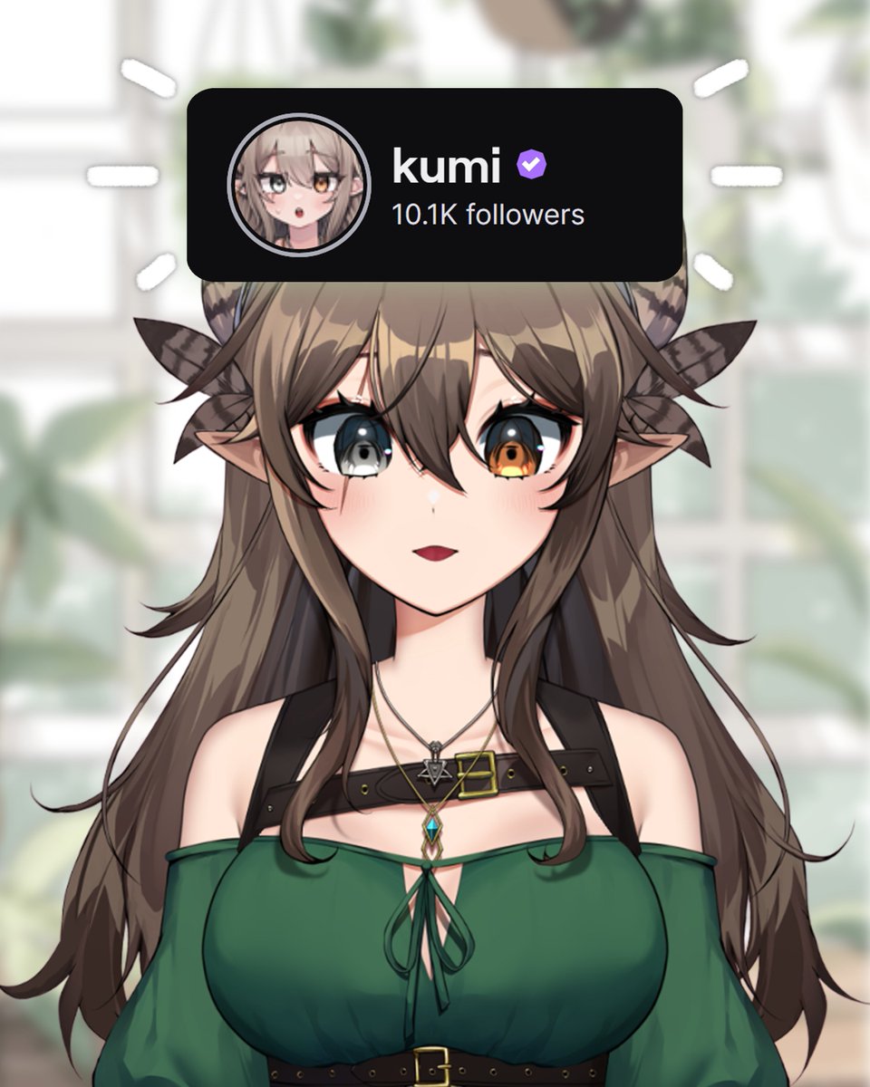 KumiVT's tweet photo. AAAAAA- thank you so much for 10k! ✨ 🪶 https://t.co/g2mc5m7znh