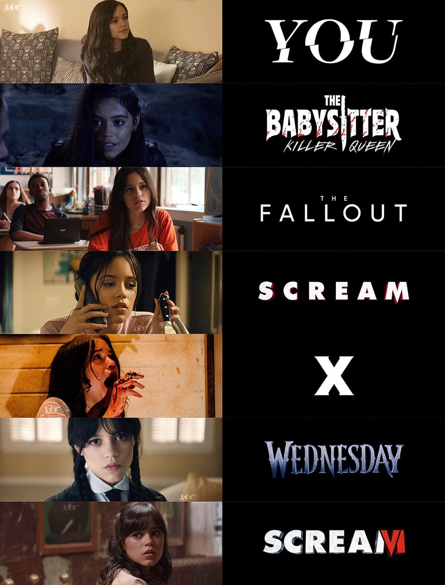 Imagina ter apenas 21 anos e já ter esse currículo! — Qual o seu projeto favorito de Jenna Ortega?