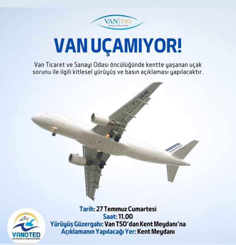 #Van uçamıyor