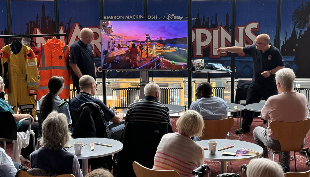 Yesterday our Chief Executive Mike Bullock &amp; Craig Pake, Planning Engineer had the privilege of telling the NLB story to the Dementia friendly Brew &amp; Blether community at Edinburgh’s Festival Theatre.

Thanks to Lucie, Creative Engagement Coordinator <a href="/captheatres/">Capital Theatres: Festival, King’s & Studio</a> for inviting us