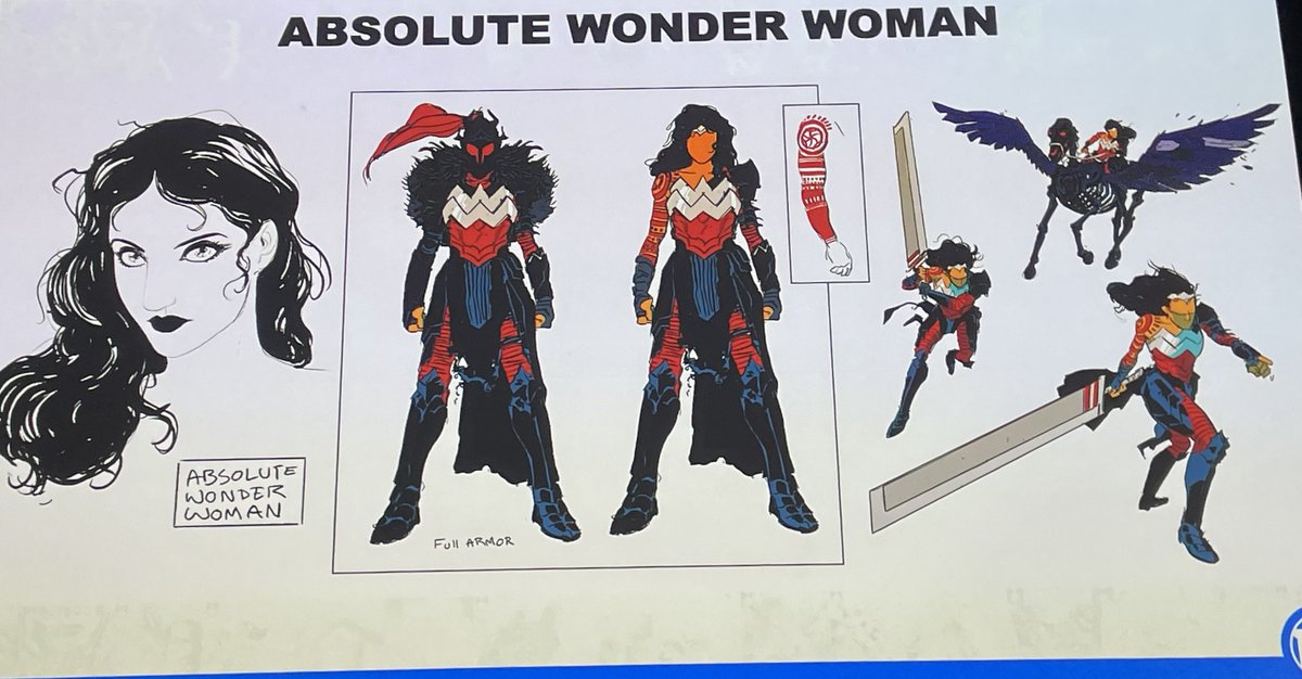 DiscussingFilm's tweet photo. DC Comics reveals concept art for 'ABSOLUTE WONDER WOMAN' and 'ABSOLUTE SUPERMAN' 

(via: @AIPTcomics) https://t.co/LN38HMPUfA