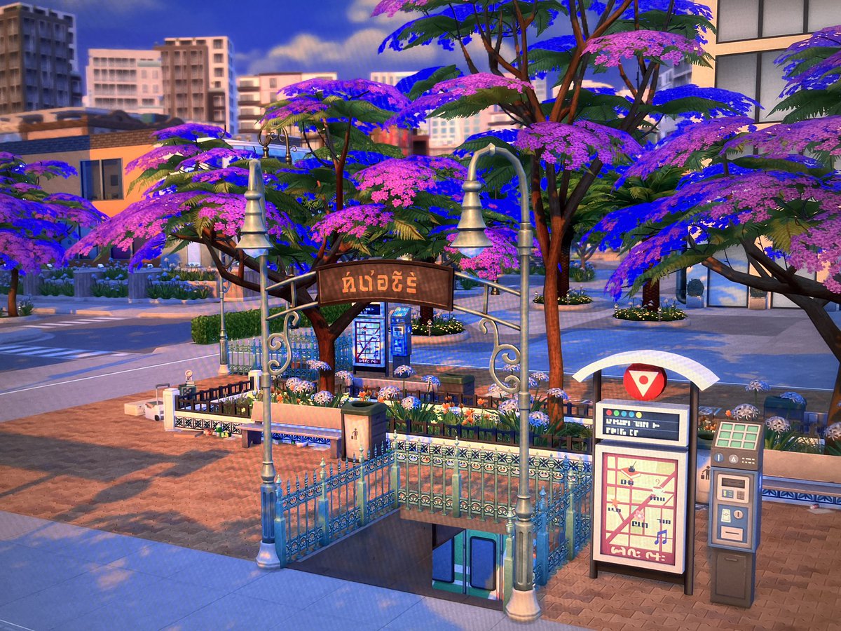 rivercute25's tweet photo. Next stop: Ciudad Enamorada 🇲🇽🚇

✨ Metro Bella Artes ✨

A metro station &amp; restaurant for late night outs in the city! 

On the gallery now EA ID Rivercute 

@TheSims @TheSimmersSquad @SimsCreatorsCom #ShowUsYourBuilds https://t.co/fZPUb2TXJx