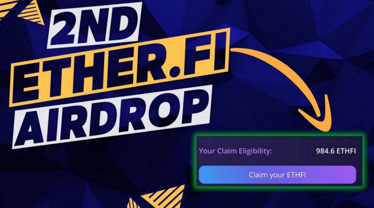 RyanMartin1888's tweet photo. 🥳 It's time! #Etherfi Airdrop Season 2 has launched!

🔗https://t.co/xm89OD8NY0

👉The checker is now live

#Ethereum #Etherfi $ETHFI #ether_fi #Karak #KarakNetwork #symbioticfi #symbiotic #layer2 #airdrop #web3 #PRIME #BONK #token #l2 #eth #Pixelverse #crypto #loveisland #etfhi https://t.co/A77N89qXGs