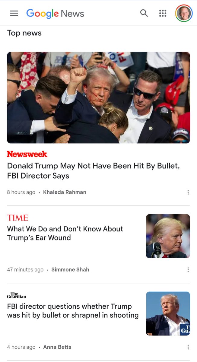 Hmm...If I didn't know better, I'd think they were trying to minimize the assassination attempt