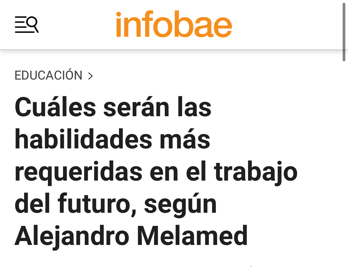 En un encuentro coorganizado por <a href="/TICMAS_EDU/">Ticmas Educación</a>  y <a href="/GDFE_Arg/">GDFE</a>  nos propusimos comprender la “inteligencia aumentada”, que promueve la sinergia entre humanos y máquinas
¿Cuáles son las capacidades requeridas para el trabajo del futuro? ¿Cómo prepararnos para capitalizar las